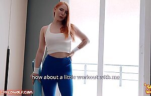 Mollyredwolf, stepbrother helped me do a sports workout