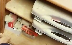 Big-Cocked Daddy Jerks Off at Work - Amateur Solo Video