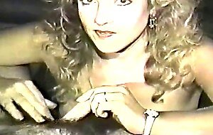 Retro Blonde Amateur Takes Facial