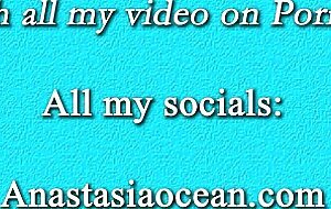 Anastasia ocean, handsome stranger caught me masturbating in public and helped me to cum.