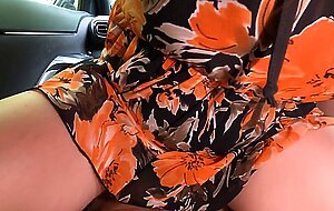 Raw allure, road trip sex with 2 creampies inside my tight pussy in a row