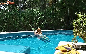 Dawns place, topless dip