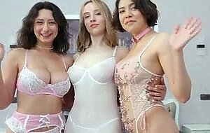 Anal orgy of three young sluts with big tits - erica mori, kitty kate and lola bredly (short version)