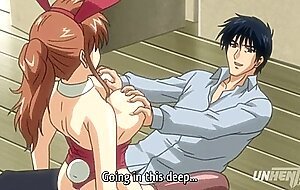 Hentai - busty bunny step mom fucks her stepson [uncensored] [subtitled]