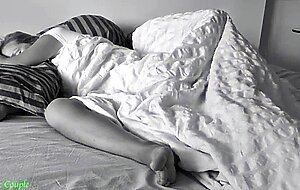Stick your intense dick into wife's morning wet pussy early morning to wake her up - very loud