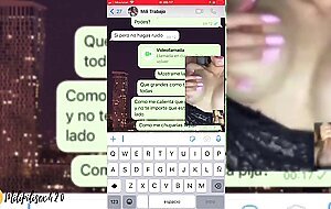 Milipilisex420, pendeja puta me hace acabar masturbandose con el cornudo del novio al lado