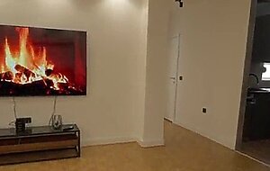 Caught my stepmom masturbating and she asked for help with her holes