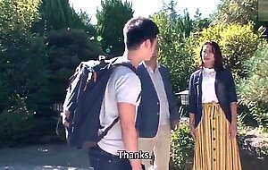 (jav eng sub) he doesn't know about me and my step mom having sex or that's what i