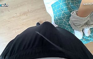 Hotkittyaria, my super busty stepsister insists on fucking me and ends up with her pussy full of