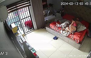 Colombian girl wakes boyfriend with BJ and fucks him 1904