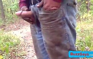 Big-Cock Daddy's Outdoor Adventure