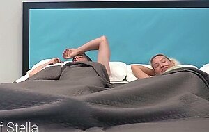 Stepdaughter & stepdad share a hotel bed - sharing a bed with e03 - milf stella freebie