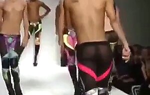 Black Crossdresser in Fierce Runway Show