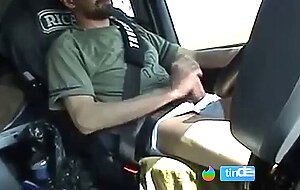 French Trucker's Cocky Solo Drive