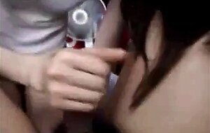 Korean Amateur Gives a Blowjob and Swallows