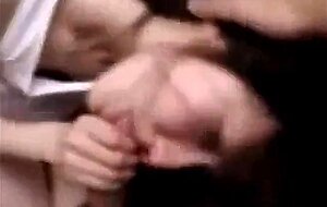 Korean Amateur Gives a Blowjob and Swallows