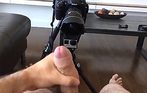 Stroking My Thick Uncut Meat Until I Explode