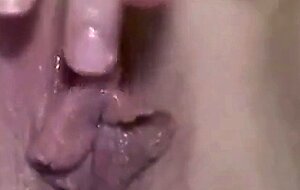 Playing with my Dripping Snatch
