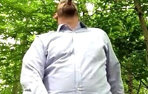 Forest Masturbation: Daddy's Outdoor Adventure