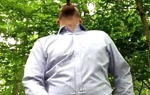 Forest Masturbation: Daddy's Outdoor Adventure
