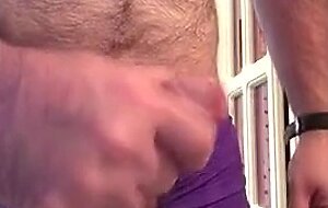 Bear Daddy Jerks Off Solo