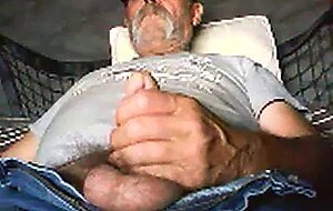 Mature Daddy Cums Hard