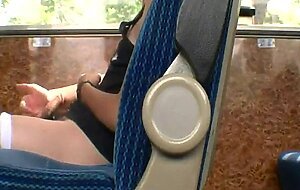 Twink Handjob in the Bus