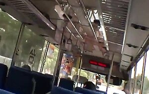 Twink Handjob in the Bus