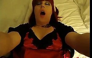 Crossdresser Takes BBC for Intense Anal