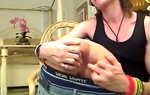 Big Cock Amateur Twink Takes it Hard on Webcam