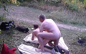 Bareback Gay Couple's Adventure at Birkensee Lake