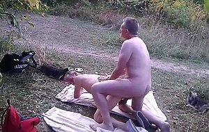 Bareback Gay Couple's Adventure at Birkensee Lake