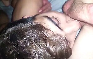 Twink smokes and sucks big cock - amateur emo blowjob video