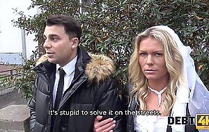 DEBT4k. Sex with collector is the only way for bride to delay her debt