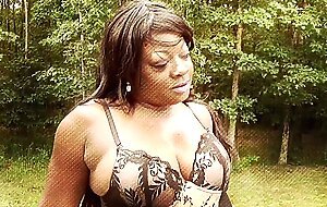 Striptease and Blowjob from Ebony Milf SLUT Lisa Rivera