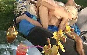 Busty seductresses do the grind