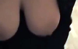 Seductive escort girl filmed by customer in a motel