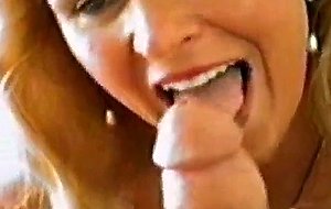 Blonde milf bj pov