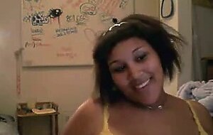 Big-Titted Black BBW Webcam Show