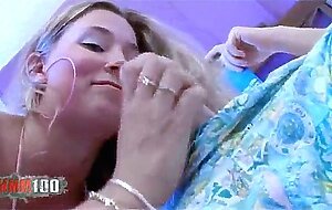 Calia b blonde babe with big tits gets her ass and pussy fucked hard by terry kemaco