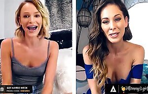 MOMMYSGIRL Thirsty Emma Hix And Stepmom Cherie DeVille Share Their Wet Pussy On Cam