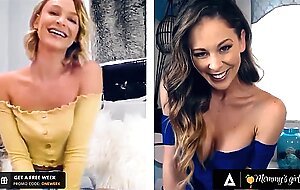 MOMMYSGIRL Thirsty Emma Hix And Stepmom Cherie DeVille Share Their Wet Pussy On Cam