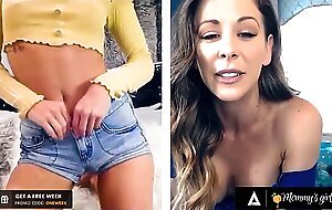 MOMMYSGIRL Thirsty Emma Hix And Stepmom Cherie DeVille Share Their Wet Pussy On Cam