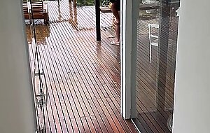 Homemade content by Wifebucket - Shameless and slutty young wife getting fucked on the porch