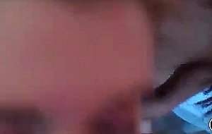 Two teens giving head in camera
