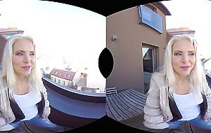 Steaming hot mature lesbos in VR...