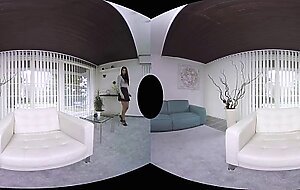 Paula Shy Enjoys Kinky Hardcore and Sexy Solo Through Virtual Reality