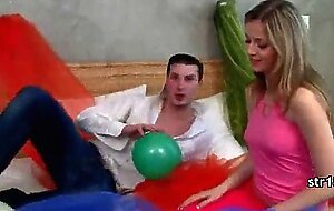 Amateur teen couple great sex