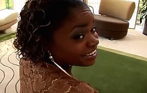 HER FIRST ROUGH THREESOME - Petite Latina Gets Pounded & Double Creampied