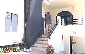 She Will Cheat - Stepmom Nikki Delano Sucks Husband